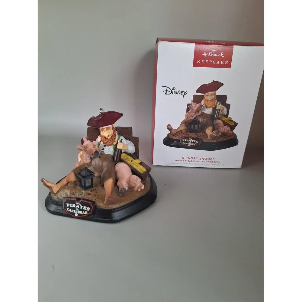Disney Pirates of the Caribbean ornament a short snooze Hallmark Keepsake